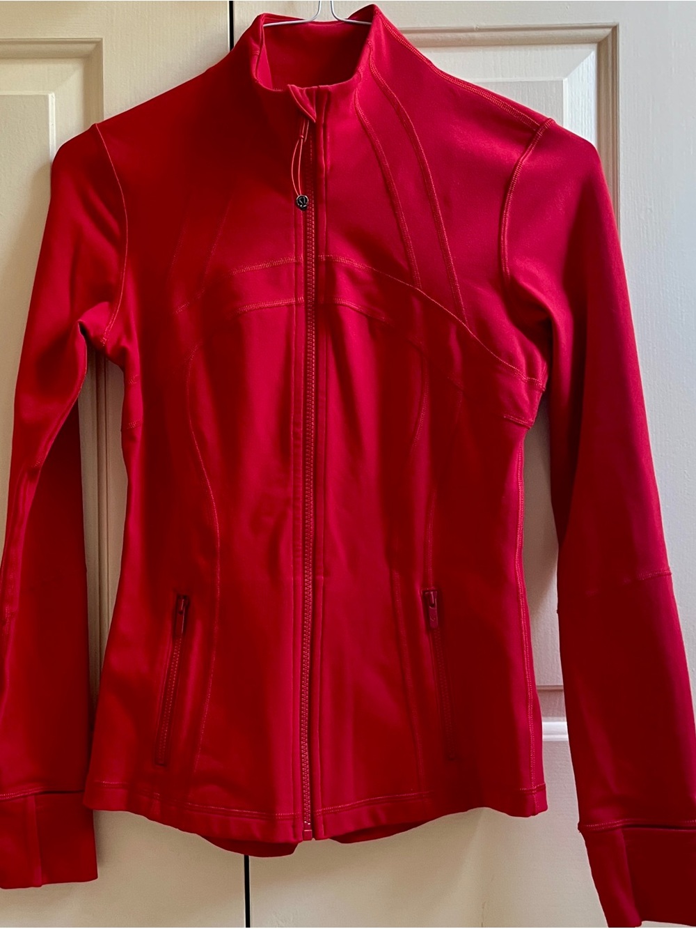 LN!❤️LULULEMON DEFINE Jacket sz 6 DARK RED Full-Length *LUON ~ HTF SIZE/COLOR!!